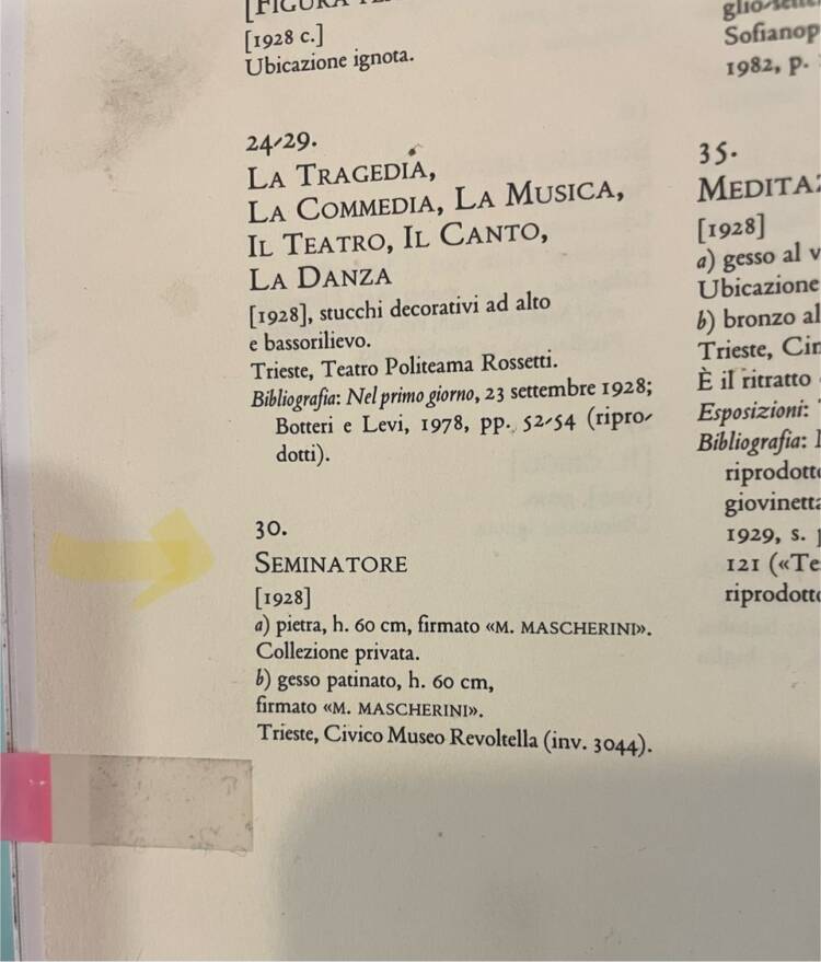 MARCELLO MASCHERINI - Seminatore - immagine 3