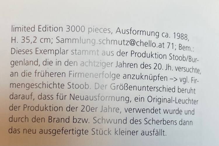 Rara Lampada di Goldscheider - immagine 10