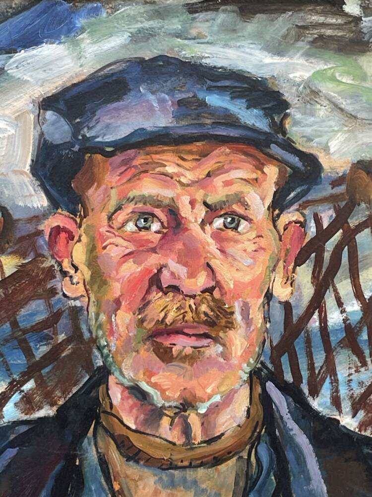 Adolfo Levier ritratto di pescatore - immagine 3