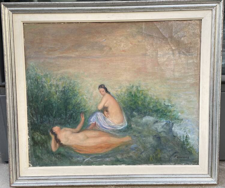 Mario Lannes -  veneri al bagno
