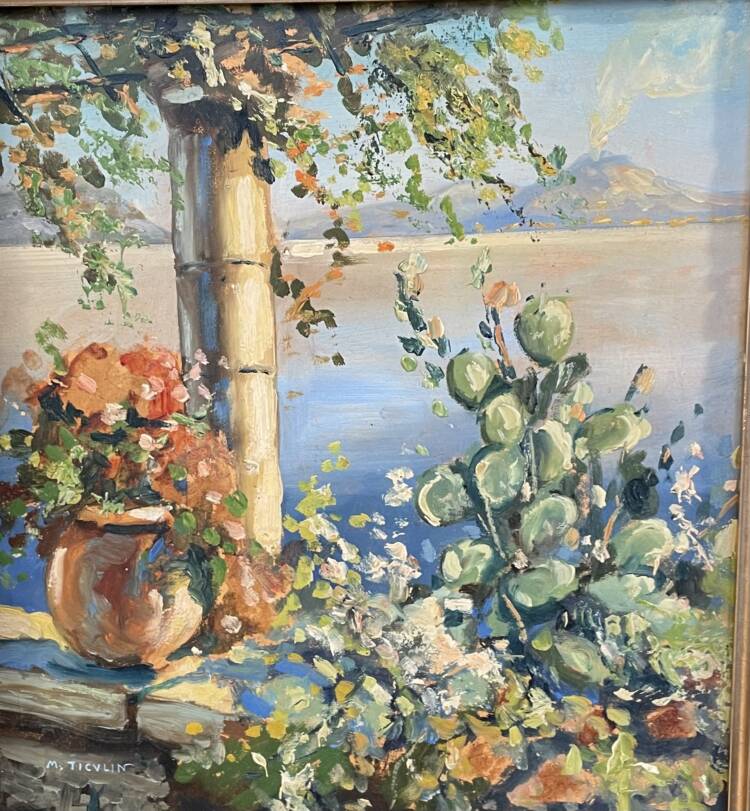 Mario Ticulin (Trieste 1884-1952) Napoli