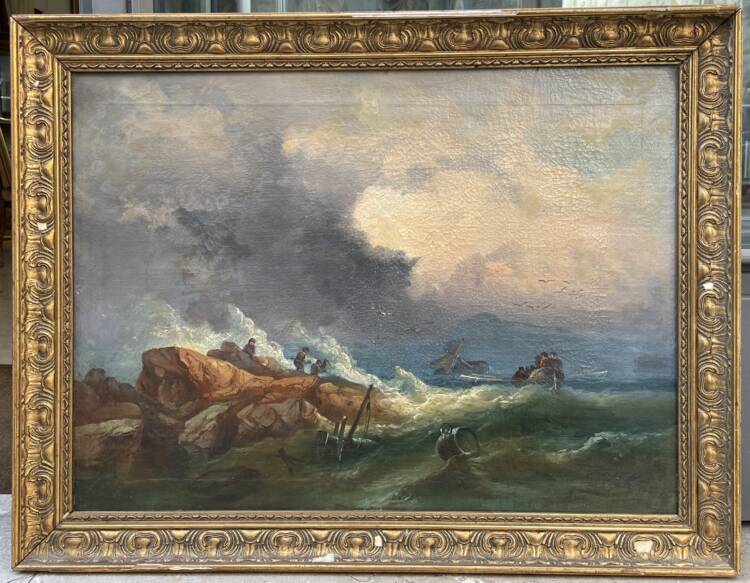 Scena di burrasca, XIX Secolo - immagine 2