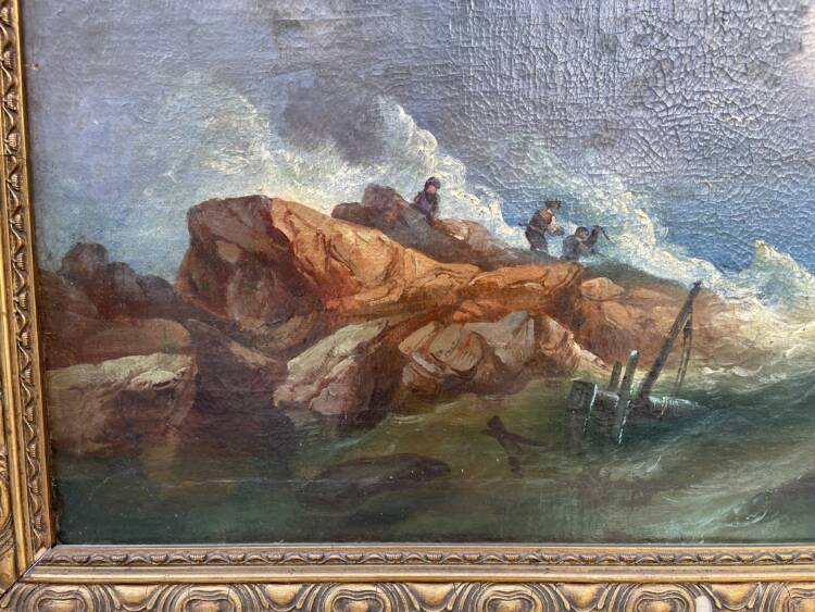 Scena di burrasca, XIX Secolo - immagine 3