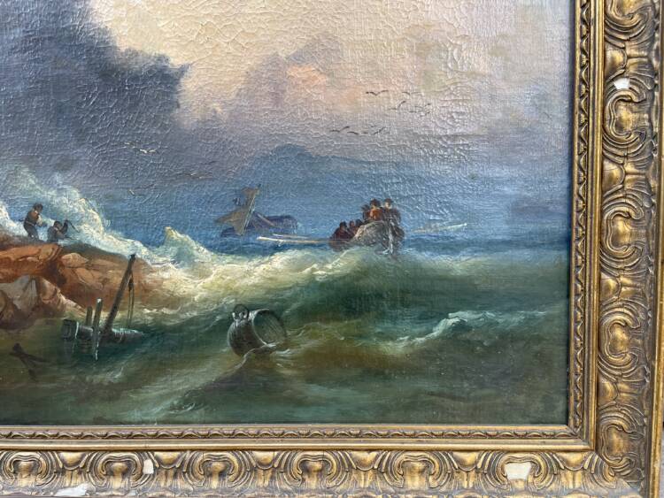 Scena di burrasca, XIX Secolo - immagine 4